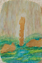 Devenish Island, Devenish-Witten 2010, 22 x 15 cm